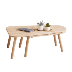Mesa de Centro Montevideo - Madera de Caucho