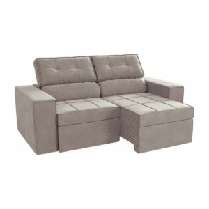 Sofá Reclinable Larus 3 Cuerpos 205 cm – Gris