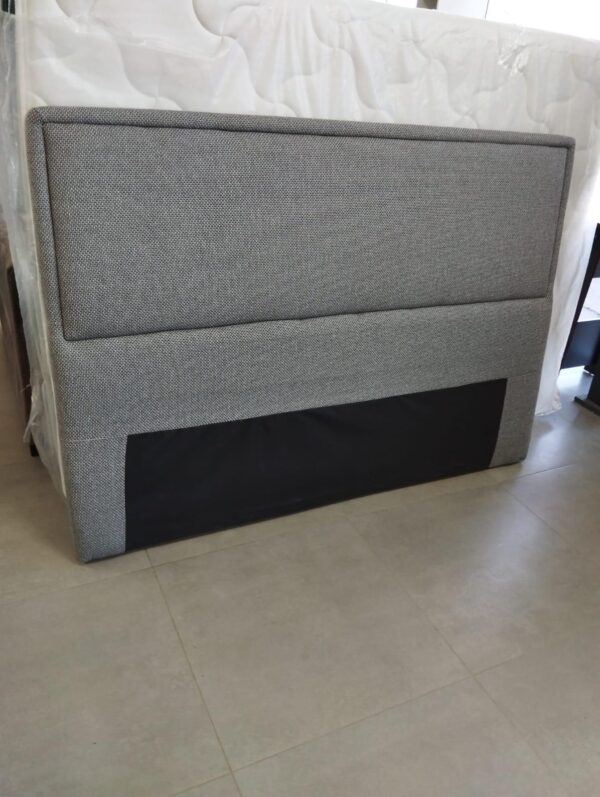 Respaldo Evelin Queen - Gris - Imagen 3