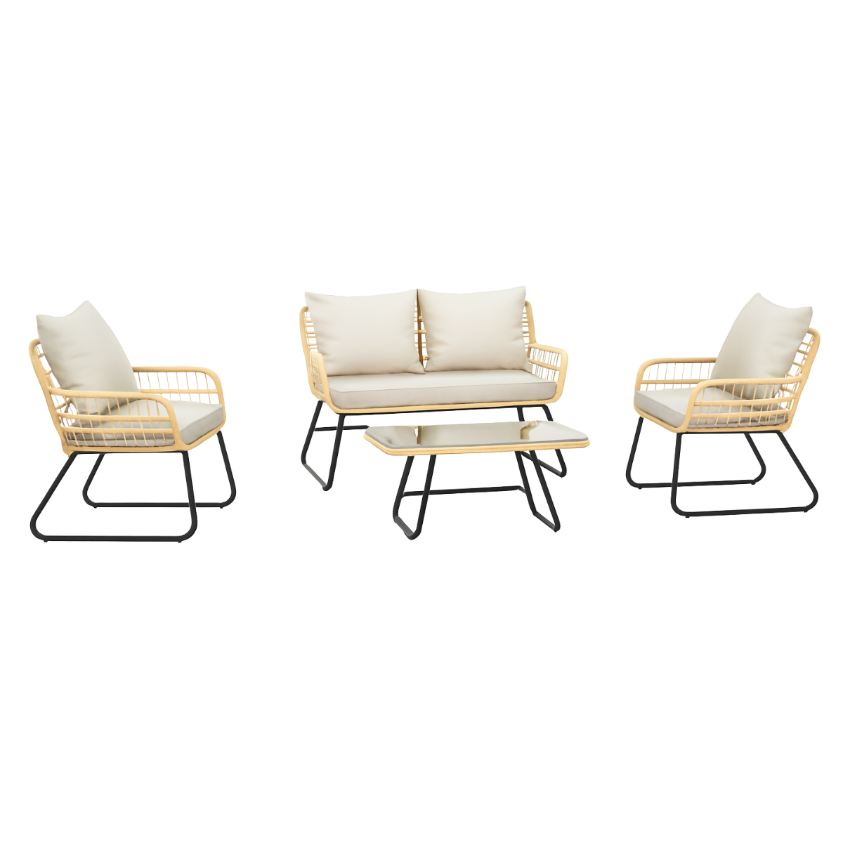 Juego de Jardín Exterior - Beige