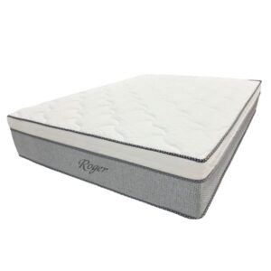 Colchón Roger Resortes Pocket + Pillow Firme – 2 Plaza