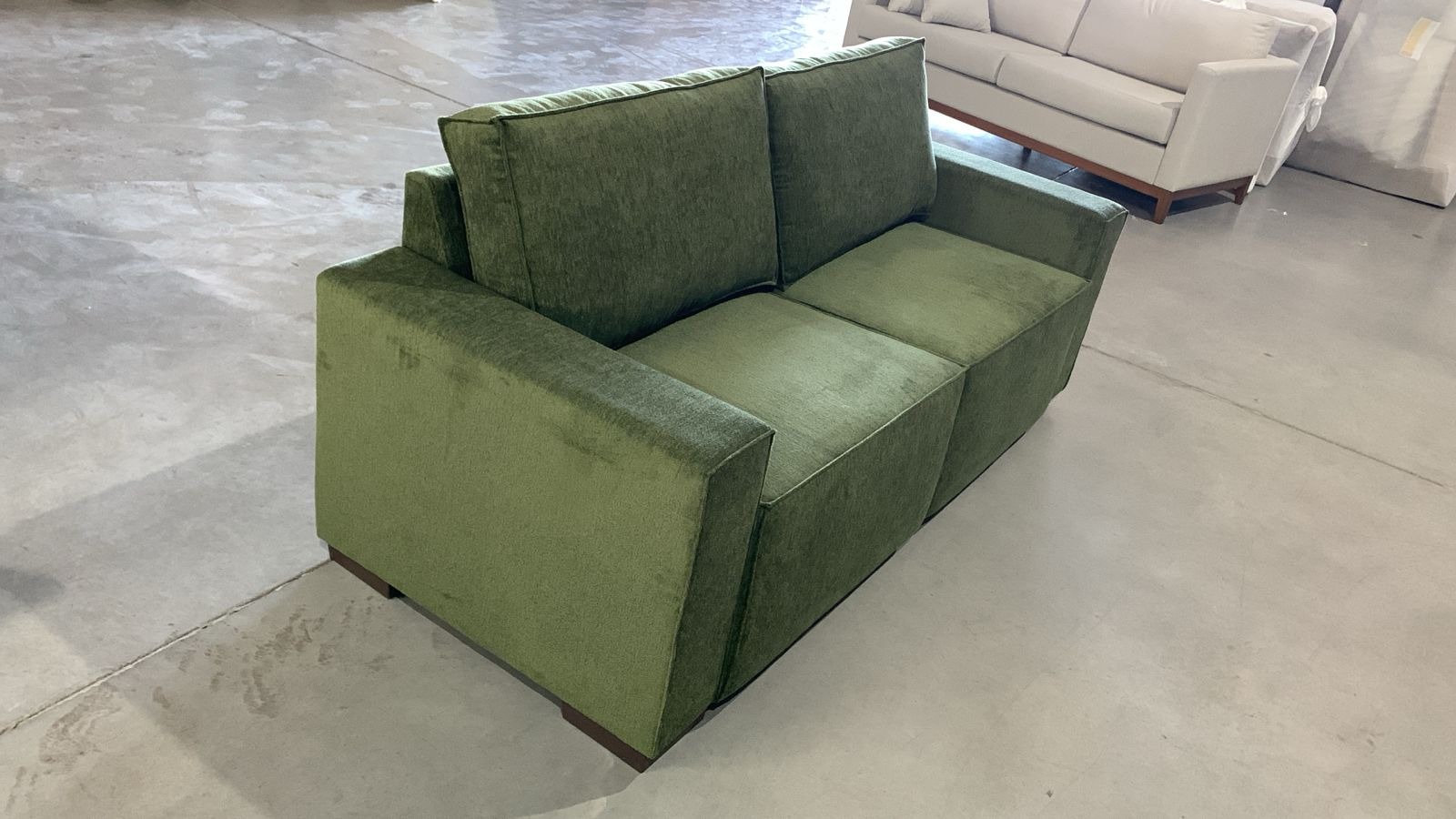 Sofa Moscú 3 Cuerpos 200cm - Verde Easy Clean - Imagen 2