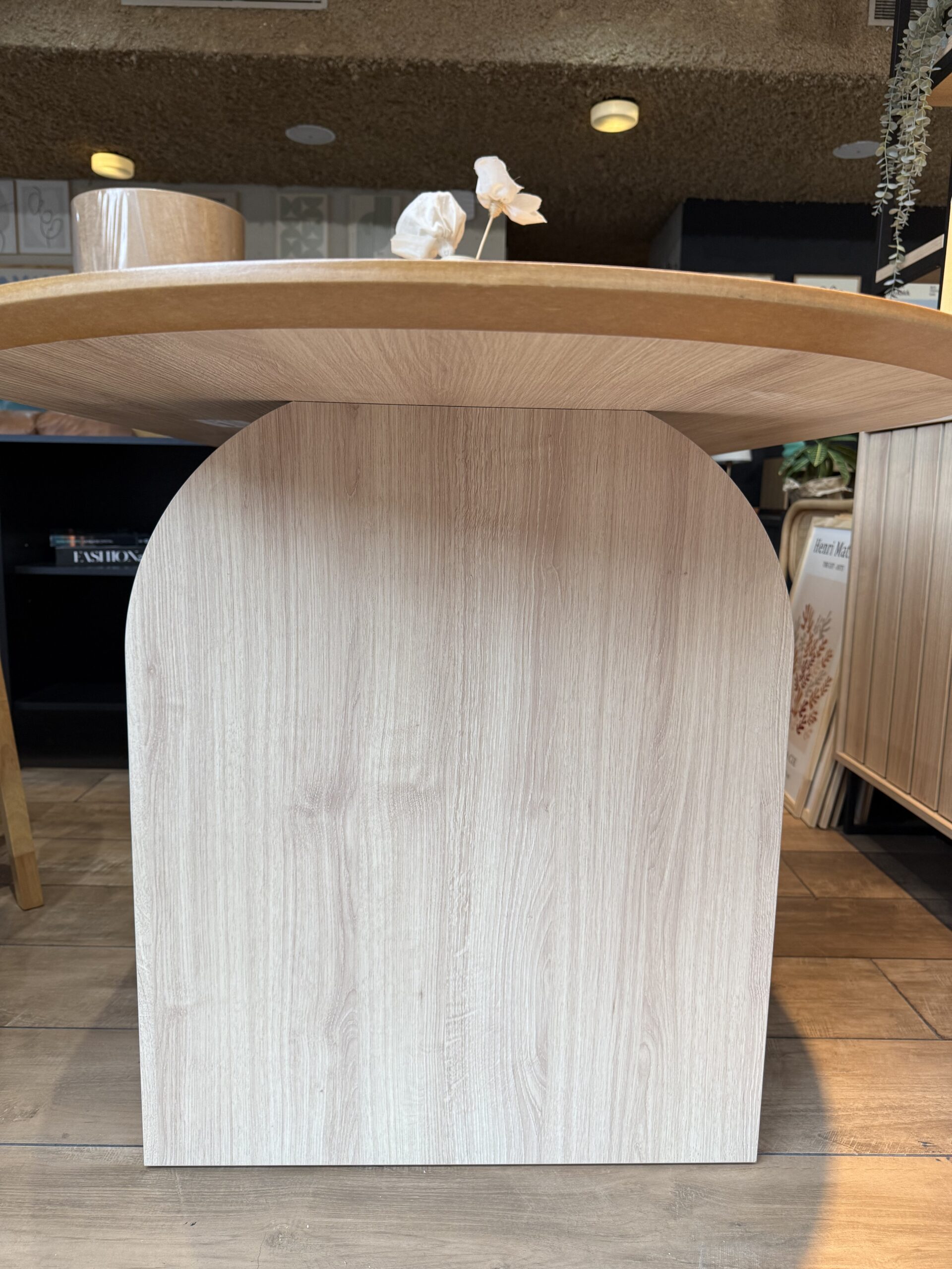 Mesa de Comedor Ovalada 180 x 90 Arco – Crudo - Imagen 2