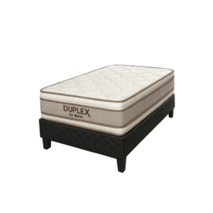 Sommier Duplex Espuma + Doble Pillow - 1 Plaza