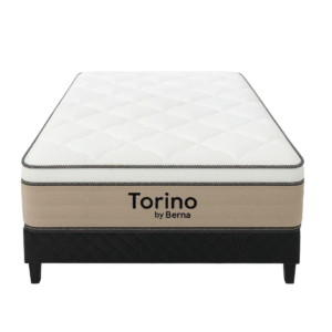 Sommier Torino Espuma + Pillow Top – 2 Plaza