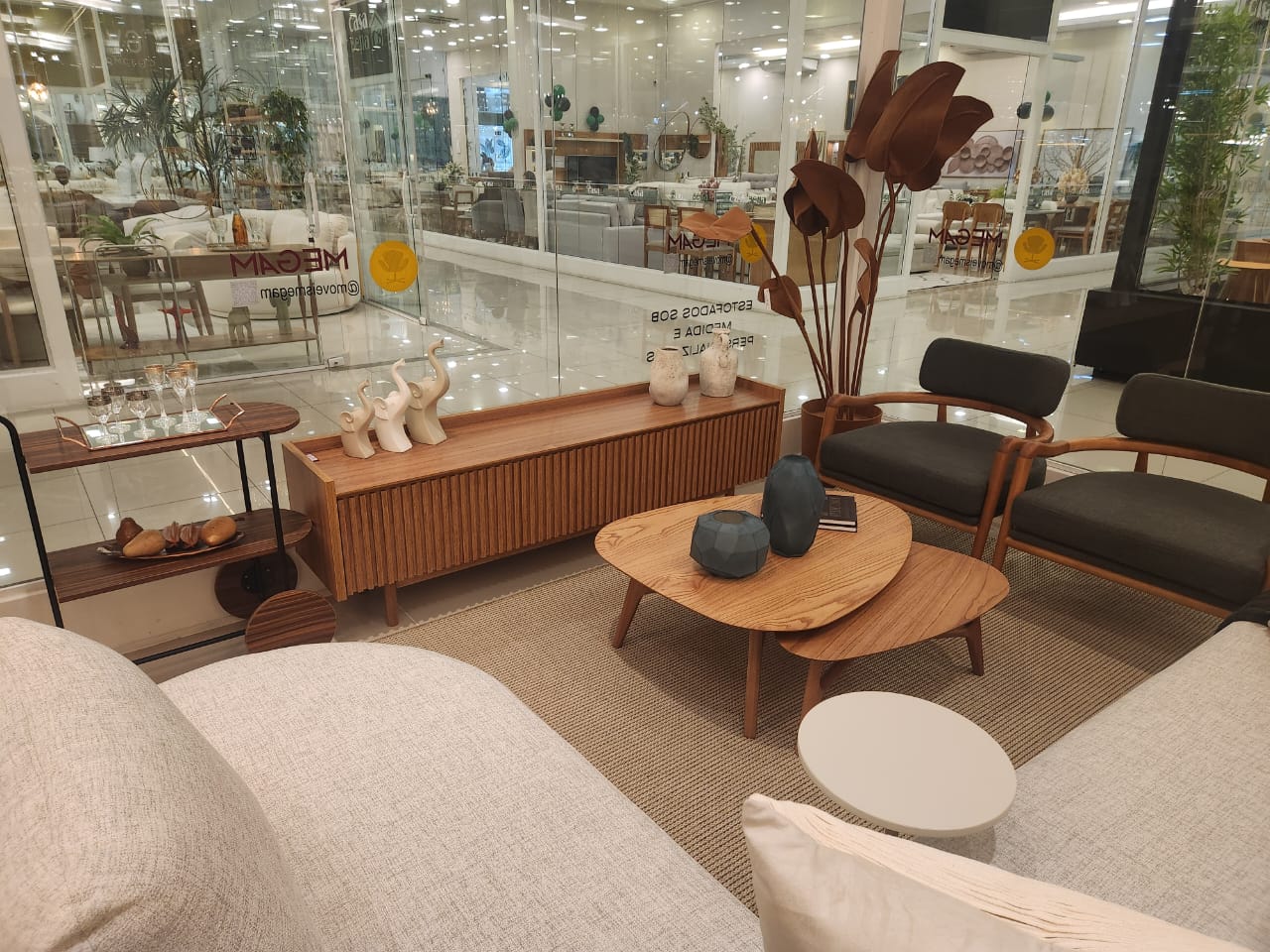 Rack Ravena 220cm - Marrón Freijo - Imagen 3