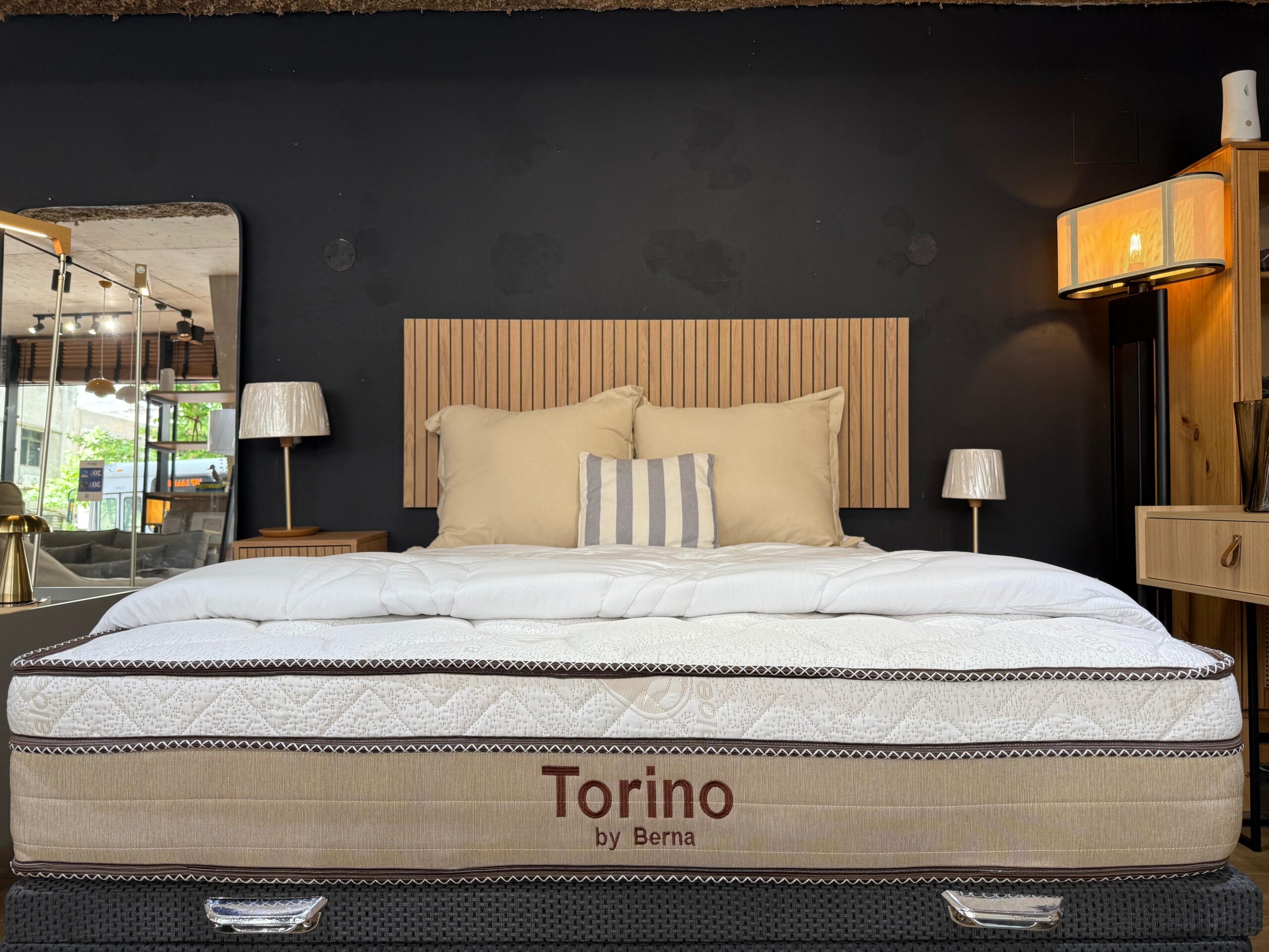 PREVENTA - Colchón Torino Espuma/Pillow Top + Box Baúl – 2 Plaza - Imagen 8