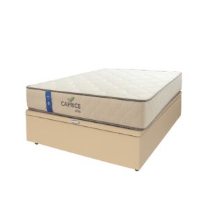 Colchón Caprice Espuma + Box Baúl Aveiro - 2 Plazas
