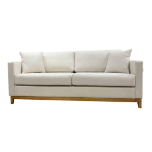 Sofá Felini 2 Cuerpos (160cm) – Blanco Aqua Block