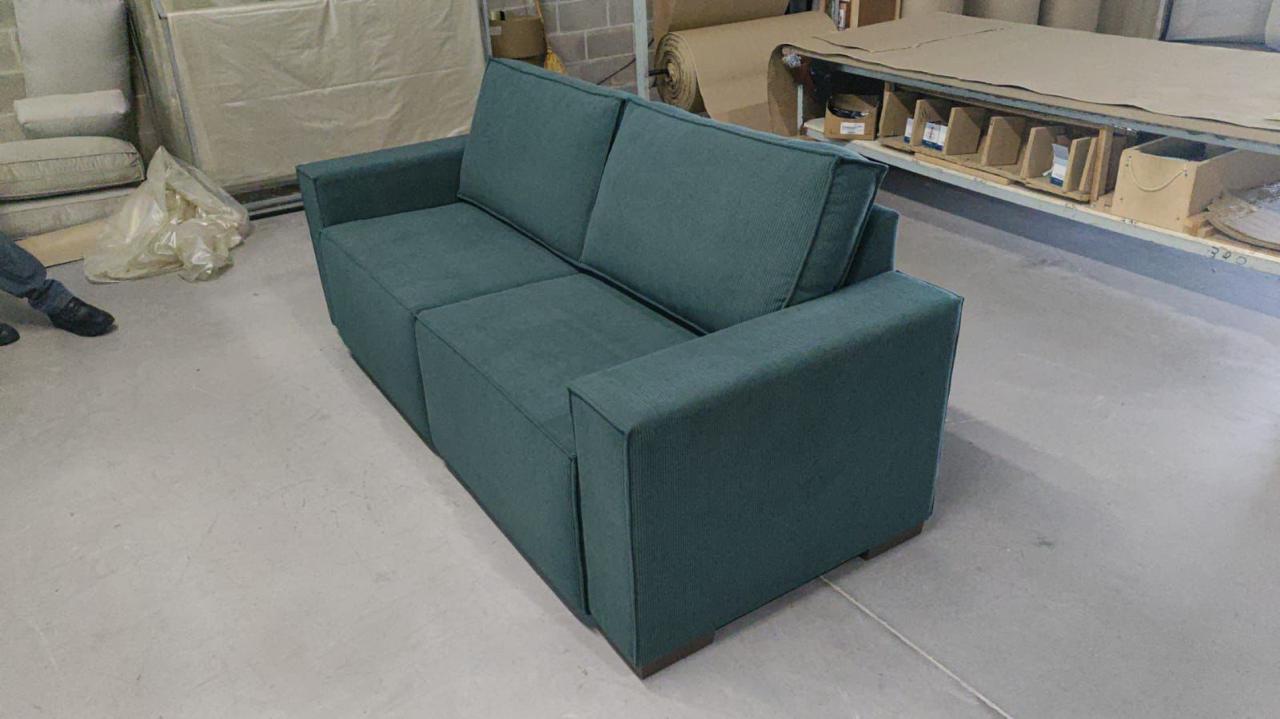 Sofa Moscú 3 Cuerpos 200cm – Verde Easy Clean - Imagen 6