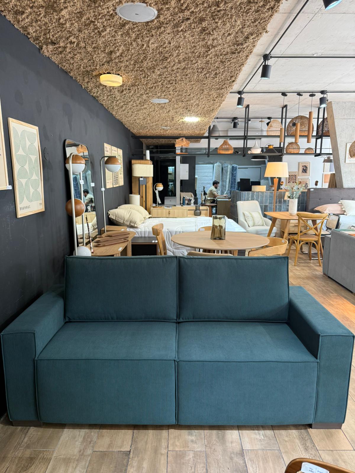 Sofa Moscú 3 Cuerpos 200cm – Verde Easy Clean - Imagen 3