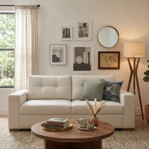 Sofá Mónaco 3 Cuerpos (200 cm) – Blanco