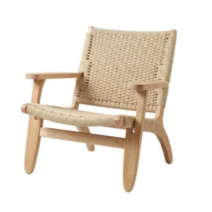 Butaca Hanoi - Madera natural de Caucho