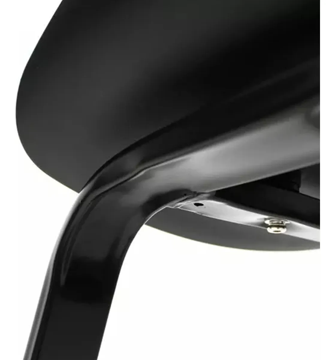 Butaca Taburete Barra Shell – Total Negra - Imagen 4