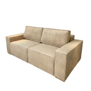 PREVENTA – Sofá Retráctil España 3 Cuerpos (210cm) EASY CLEAN – Beige