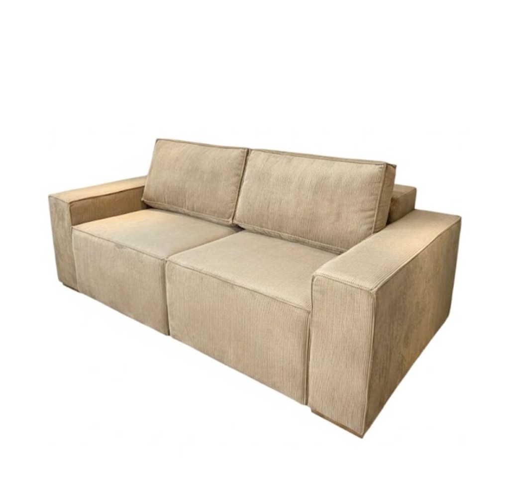 PREVENTA – Sofá Retráctil España 3 Cuerpos (210cm) EASY CLEAN – Beige