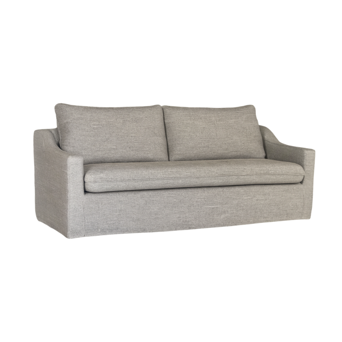 Sofá Manchester con Funda Desmontable 2 Cuerpos (155cm) – Gris