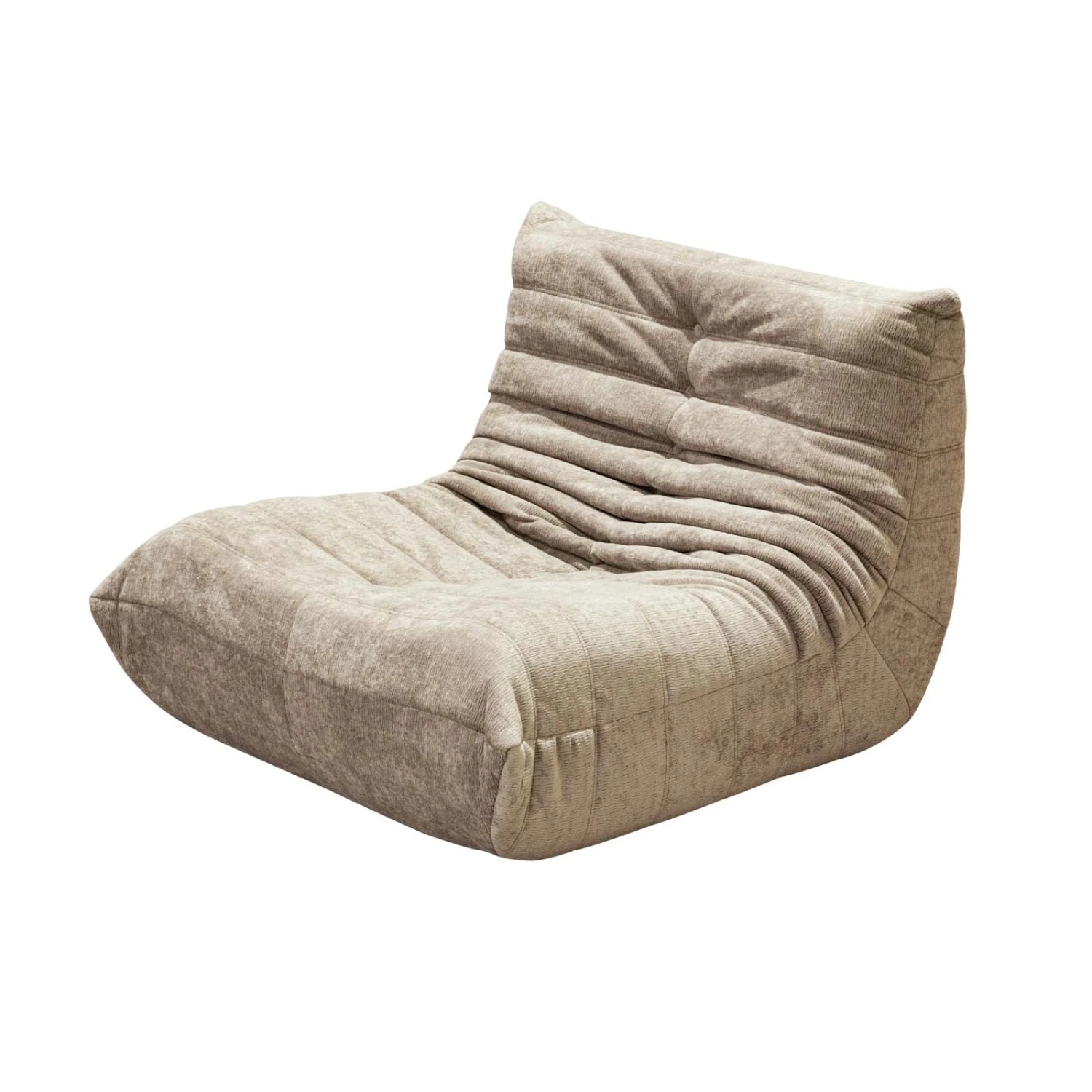 PREVENTA - Sillón 1 Cuerpo Togo – Biege / Sofá- Puff