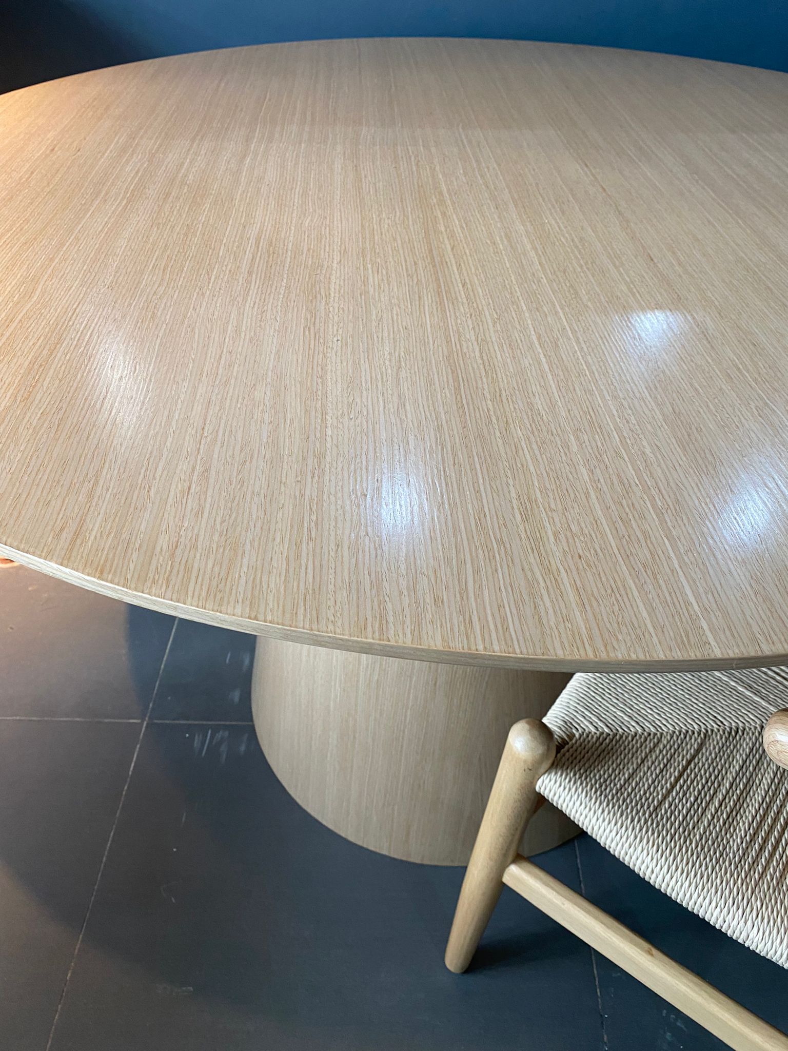 Mesa Redonda de Comedor 120 cm - Natura - Imagen 6