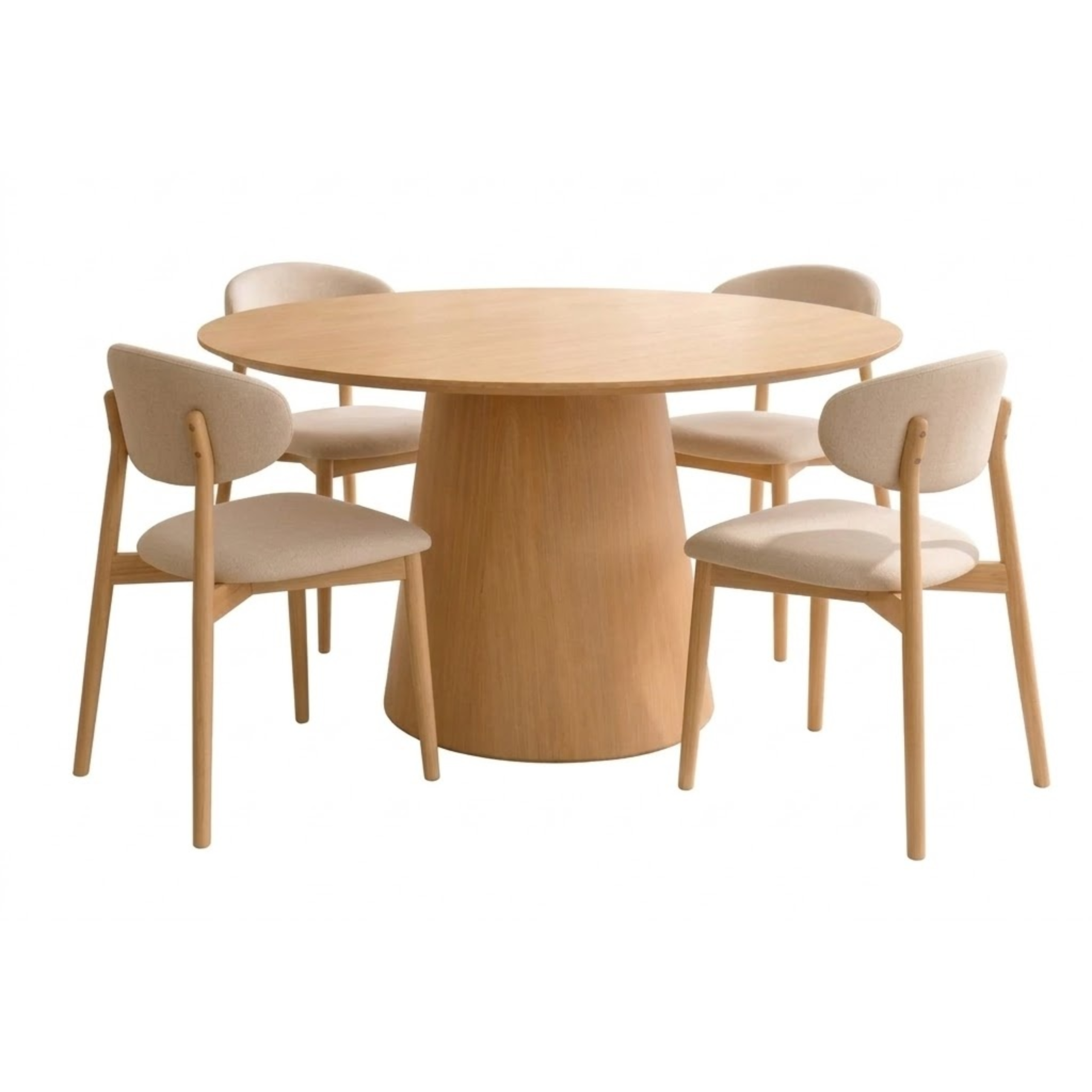 Juego de Comedor Natura + 4 Sillas