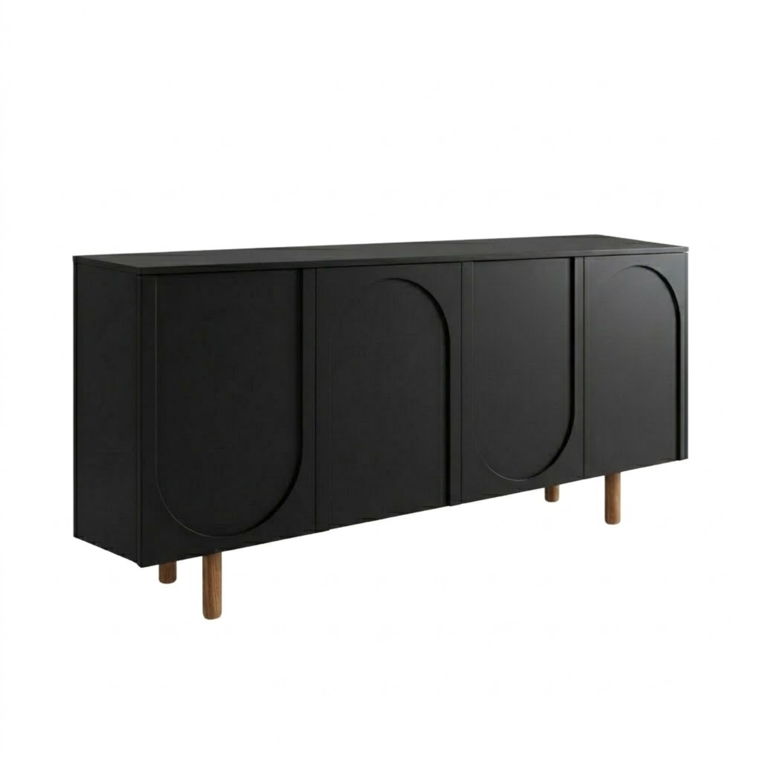 PREVENTA – Aparador Buffet Arco 160 cm – Negro