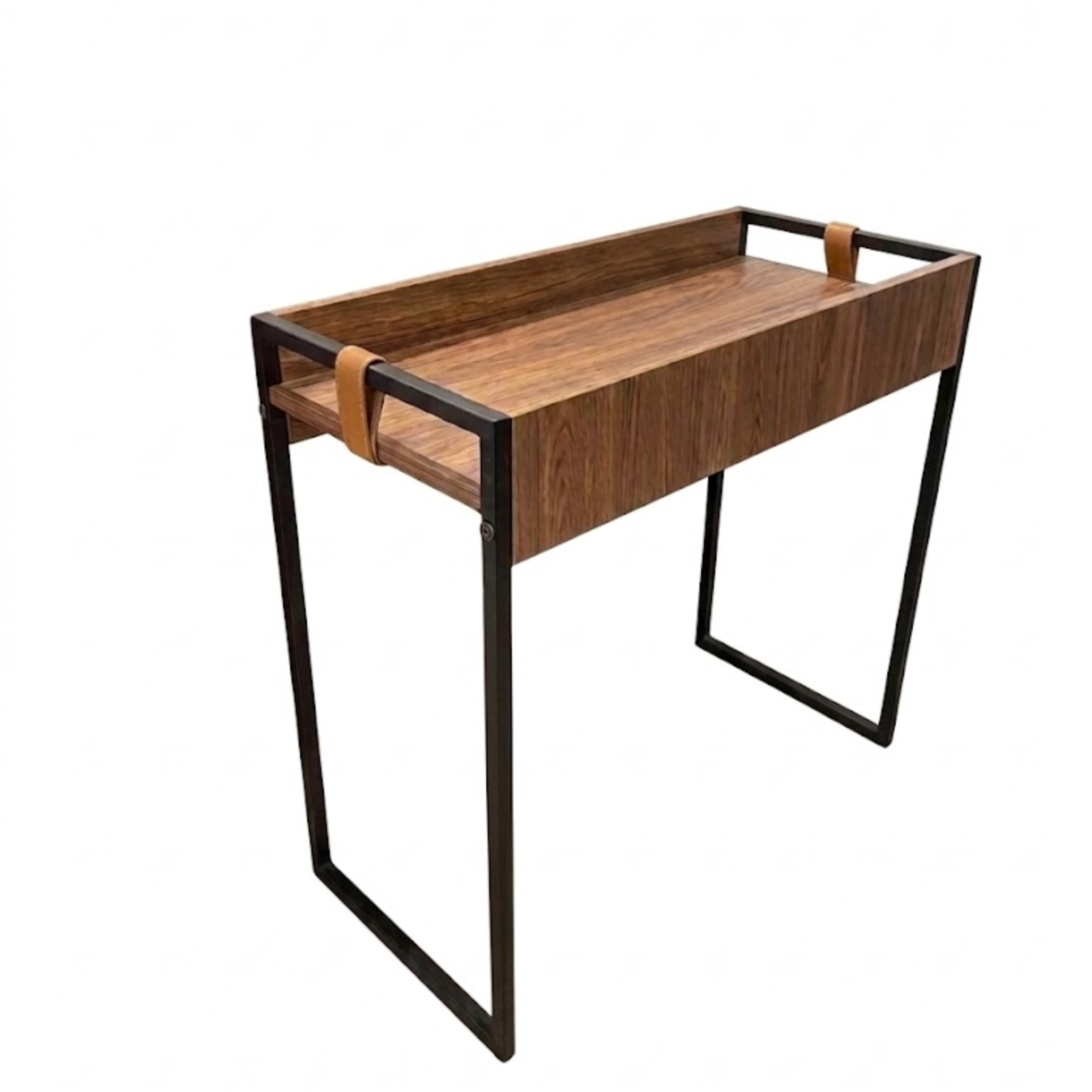 PREVENTA Mesa Lateral Columbia Olmo (Pie Negro)