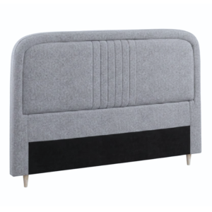 Respaldo Chic Gris Grafite- 2 Plazas