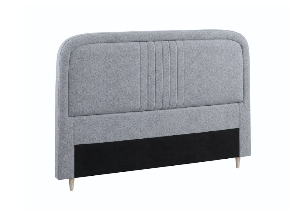 Respaldo Chic Gris Grafite- 2 Plazas