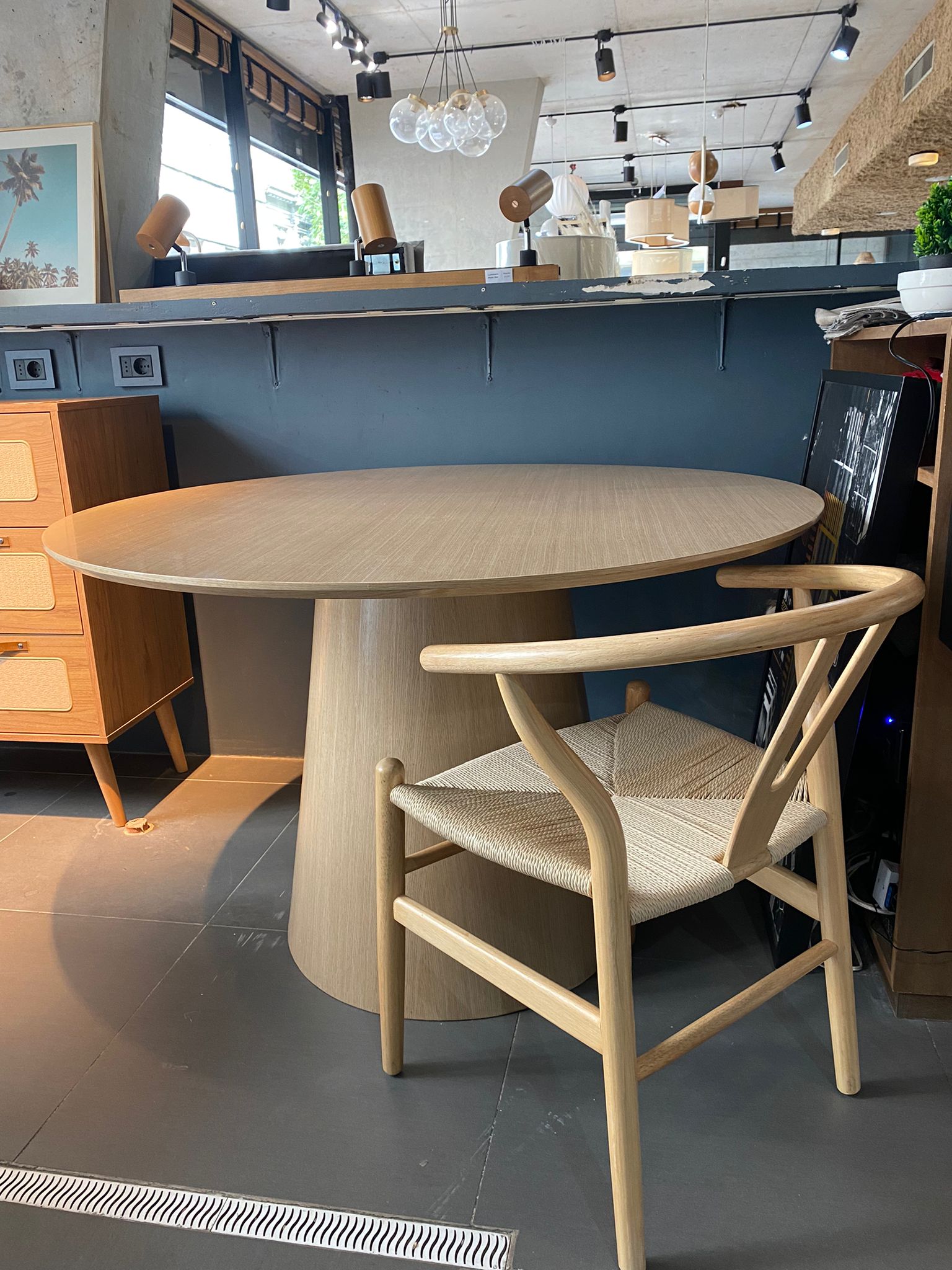 Mesa Redonda de Comedor 120 cm - Natura - Imagen 5