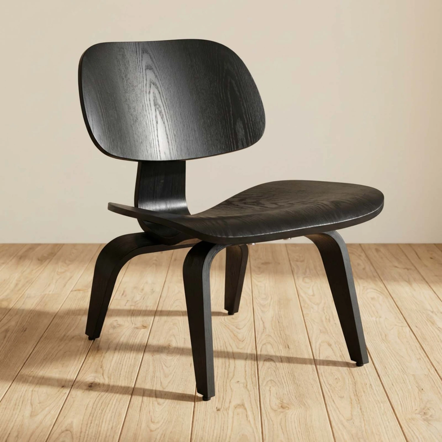 Butaca – Poltrona Eames Negro LCW - Imagen 2