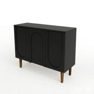 Recibidor Arco 100 cm – Negro