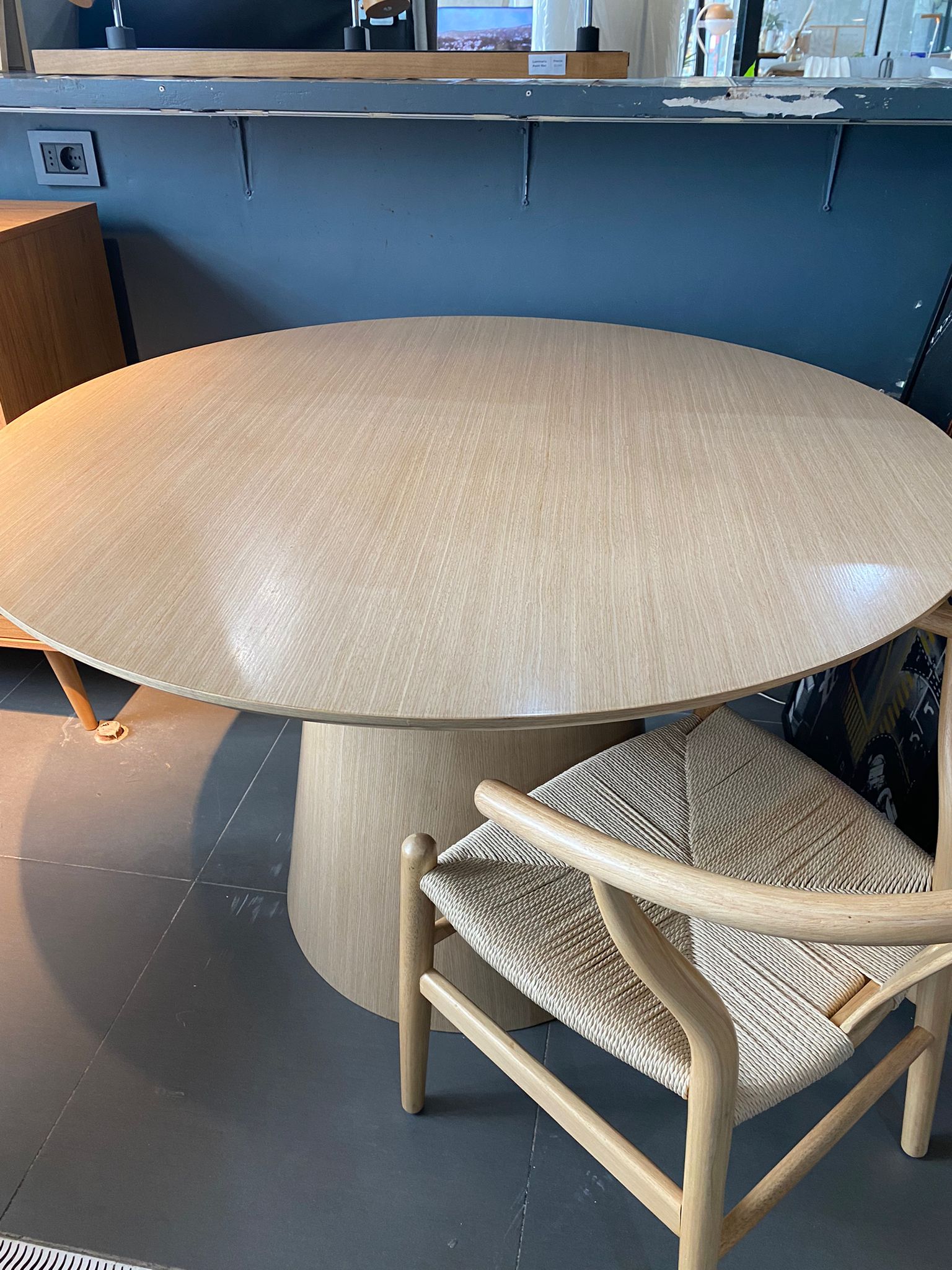 Mesa Redonda de Comedor 120 cm - Natura - Imagen 4