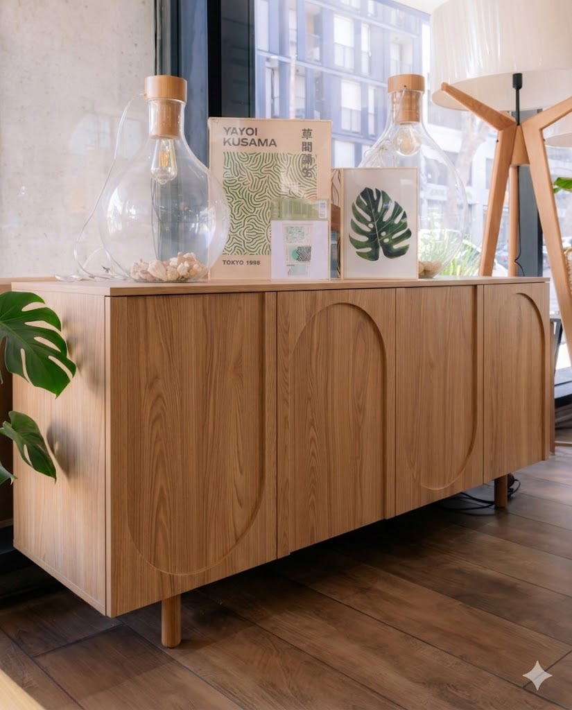 PREVENTA – Aparador Buffet Arco 160 cm – Olmo - Imagen 2