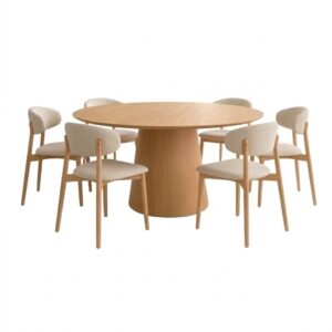 Juego de Comedor Natura + 6 sillas