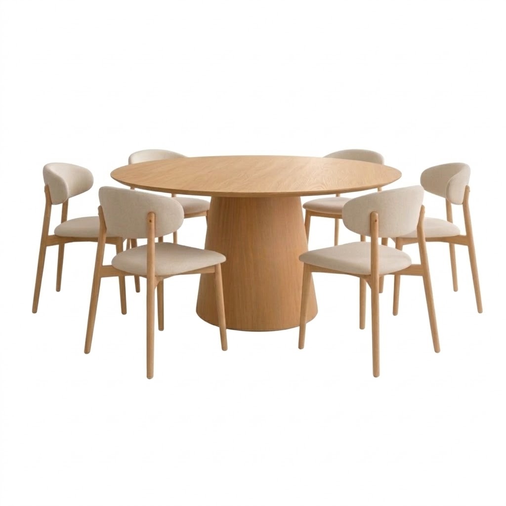 Juego de Comedor Natura + 6 sillas