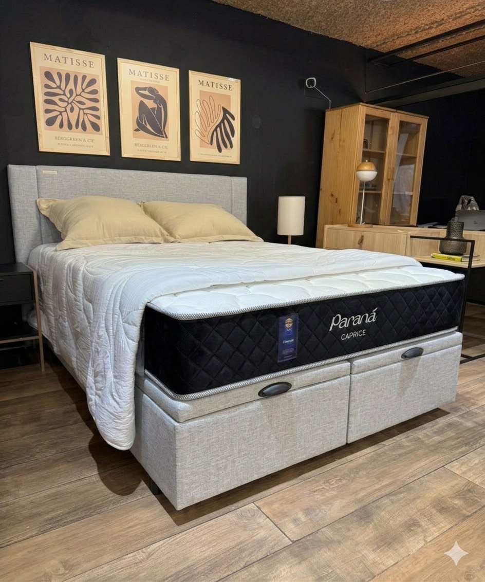 Box Baúl Brisa King – Gris - Imagen 2