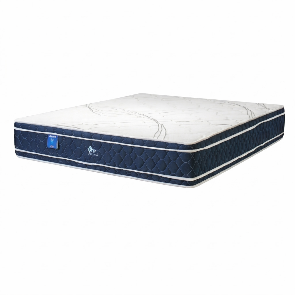 Colchón Oro Azul Espuma Alta Densidad – King (180×200)