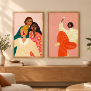 Kit 2 Cuadros – Dúo Encuentros – 40 x 60
