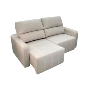 Sofá Havai Extensible Reclinable – Gris – 2 cuerpos