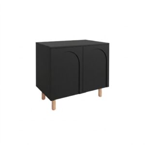 Aparador Coffee Corner Arco 80cm – Negro