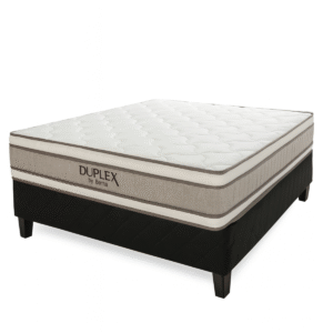 Sommier Duplex Espuma + Doble Pillow - 2 Plazas