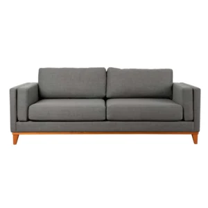 Sofá 3 Cuerpos Easy Clean – Gris Oscuro