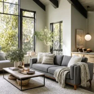 Sofá 3 Cuerpos Luxor Easy Clean – Gris Oscuro