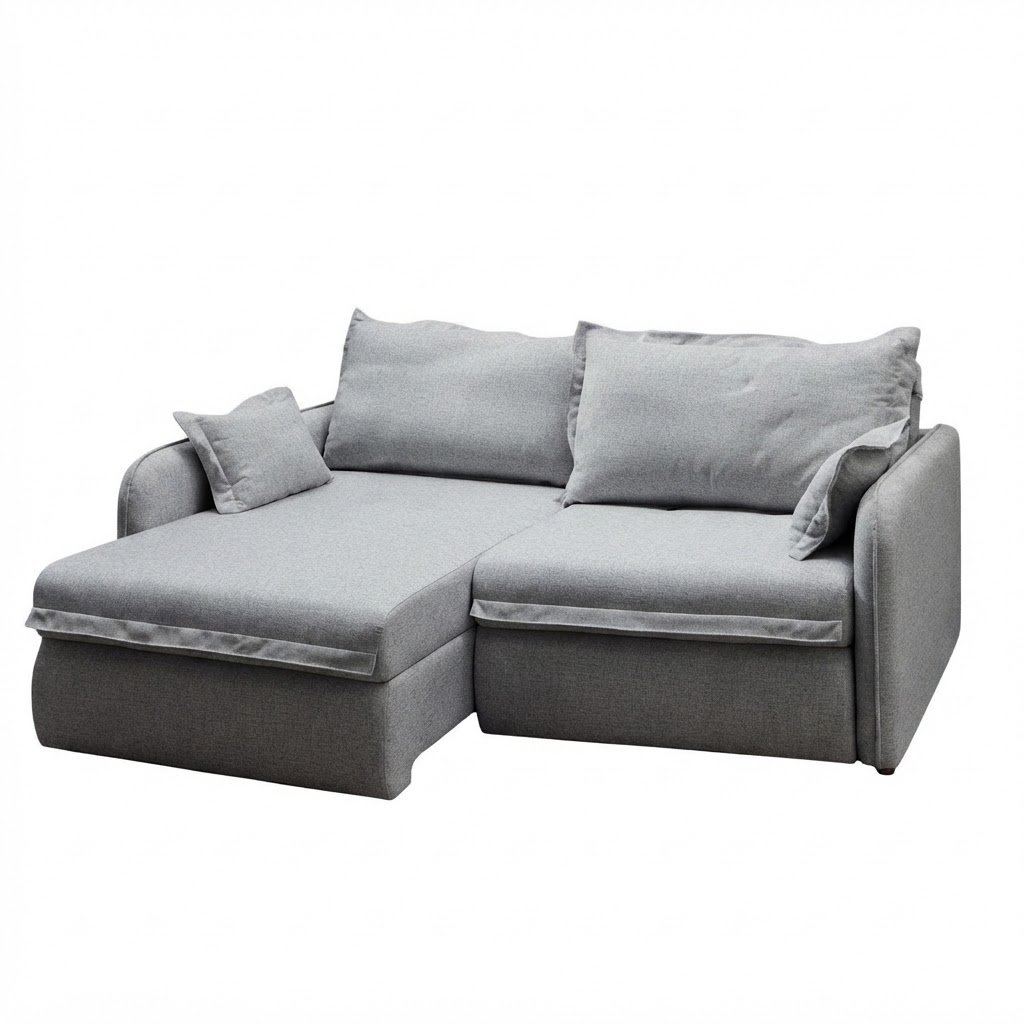 PREVENTA - Sofá Petrópolis 3 Cuerpos (210cm) EASY CLEAN – Gris Oscuro