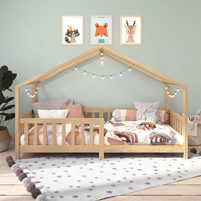 Cama Infantil Montessori 90 x 190 - Natural