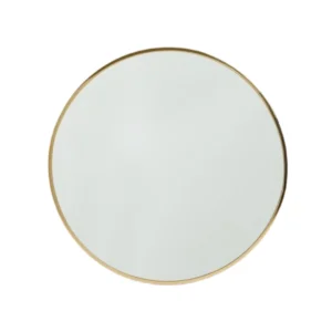 Espejo Redondo 60cm – Beige