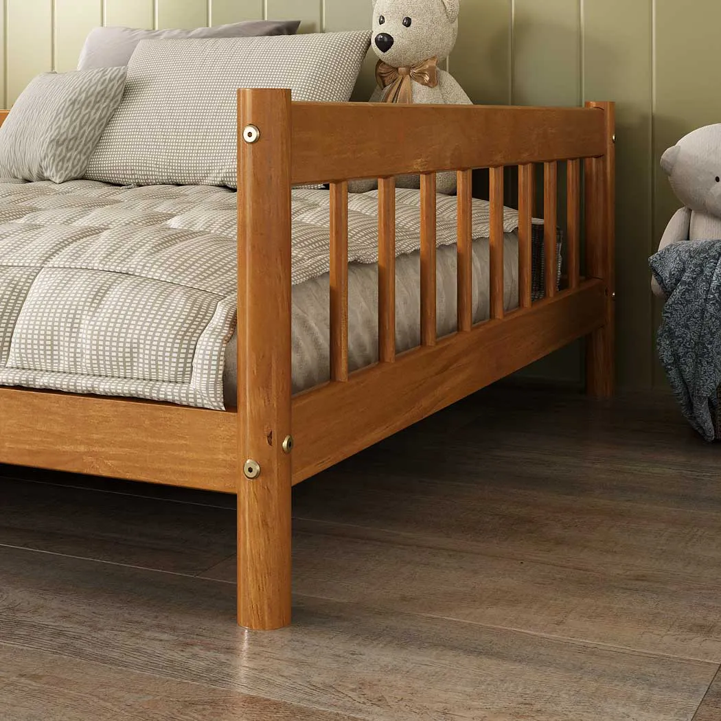 PREVENTA - Cama Montessori 90 X 190 Madera Maciza -  Dudy Caramel - Imagen 6