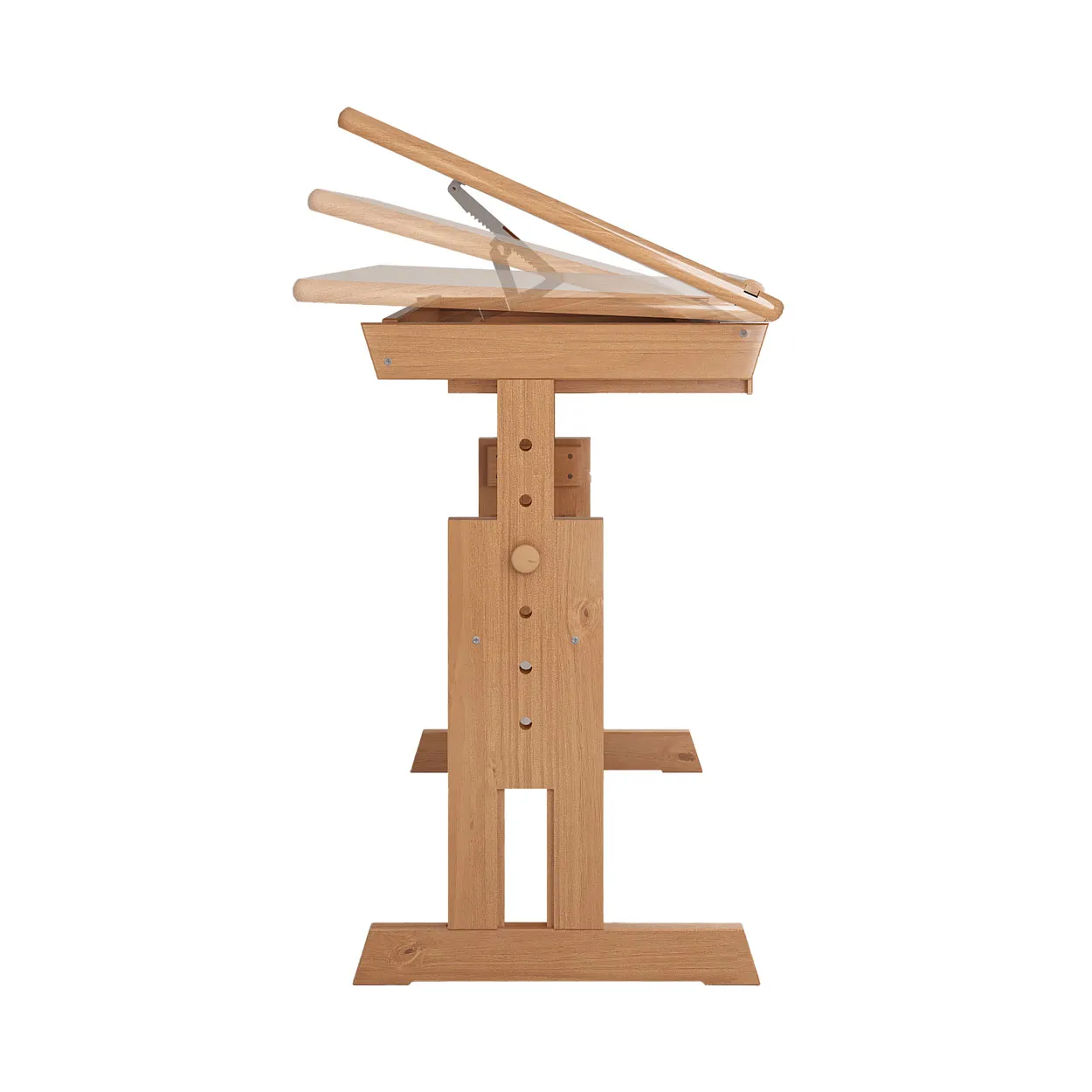 PREVENTA – Escritorio De Dibujo Olivia – Madera Maciza Freijo - Imagen 6
