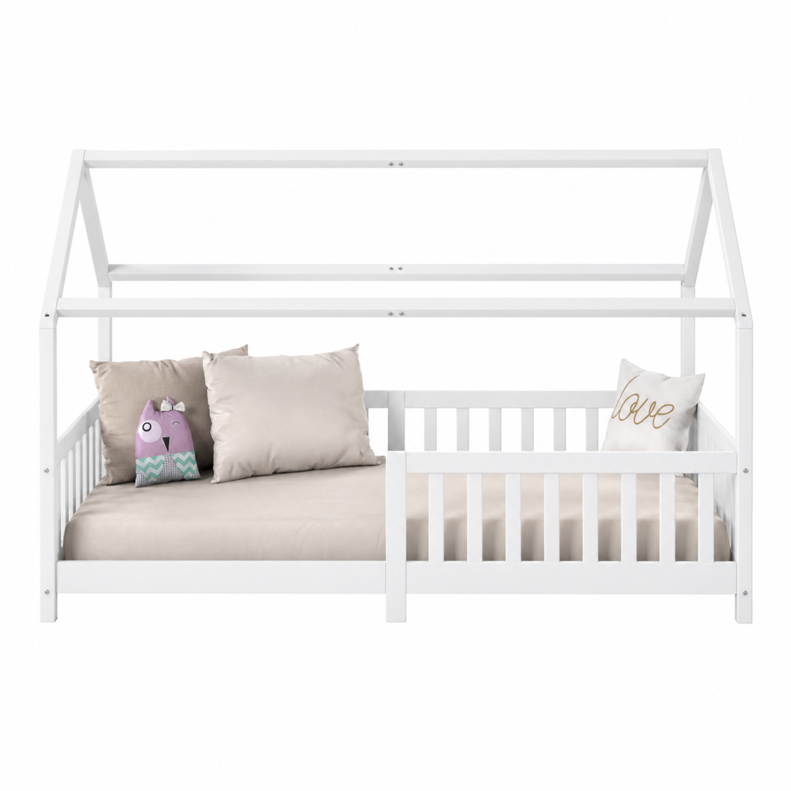 PREVENTA - Cama Infantil Montessori 90 X 190 - Blanco