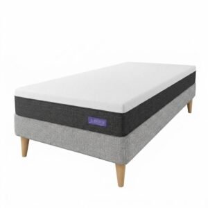 Conjunto sommier espuma Limay - 1 plaza (90 x 185)